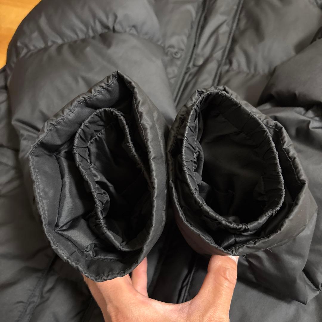 PUMA ブラック ベンチコート　ロング