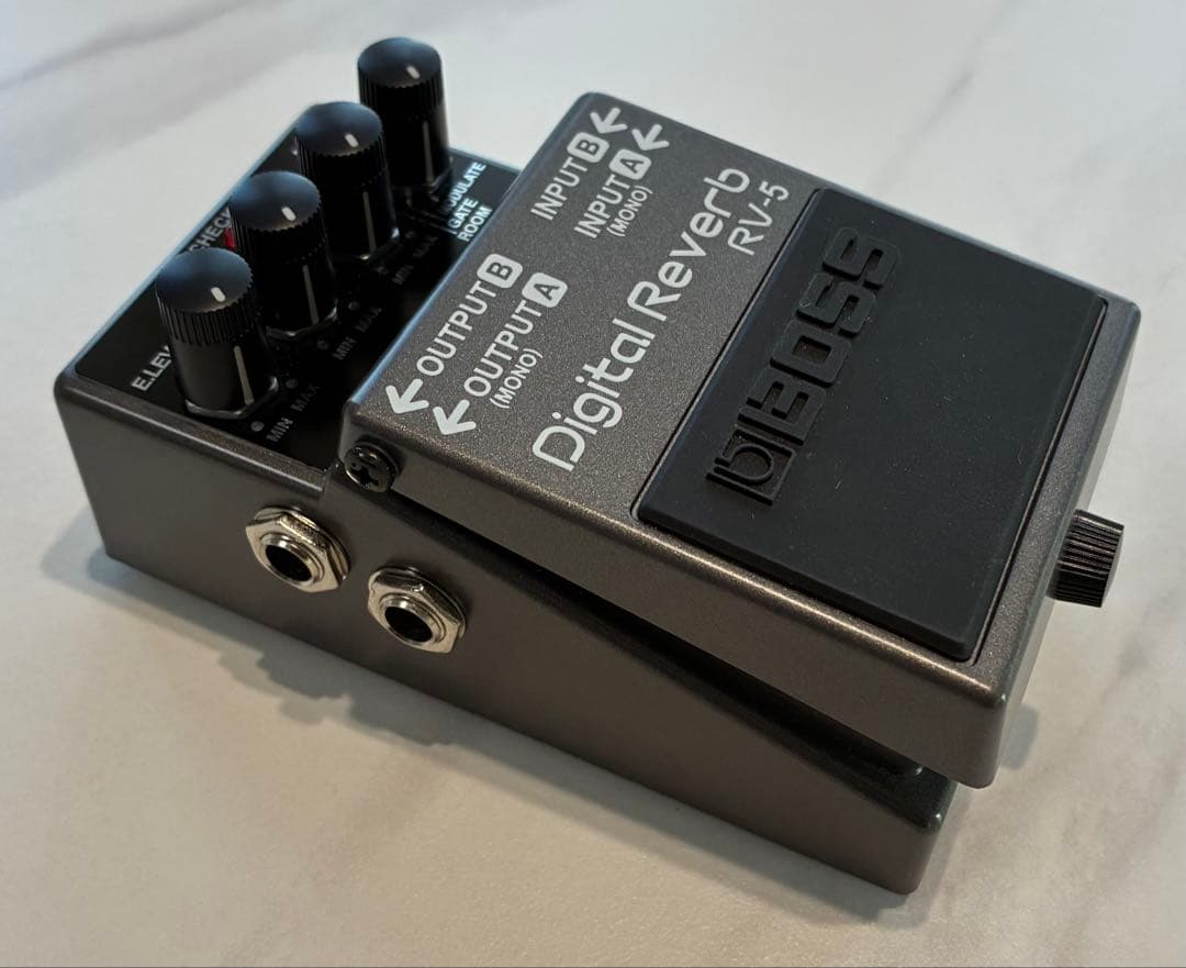 【解決ペロ美】BOSS Digital Reverb RV-5
