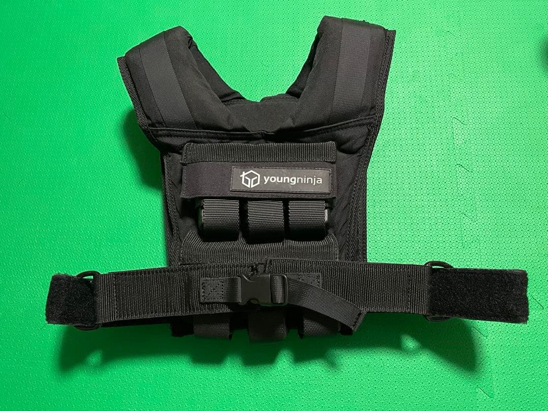 youngninja Weight Vest 12kg ウエイトベスト 調整可能