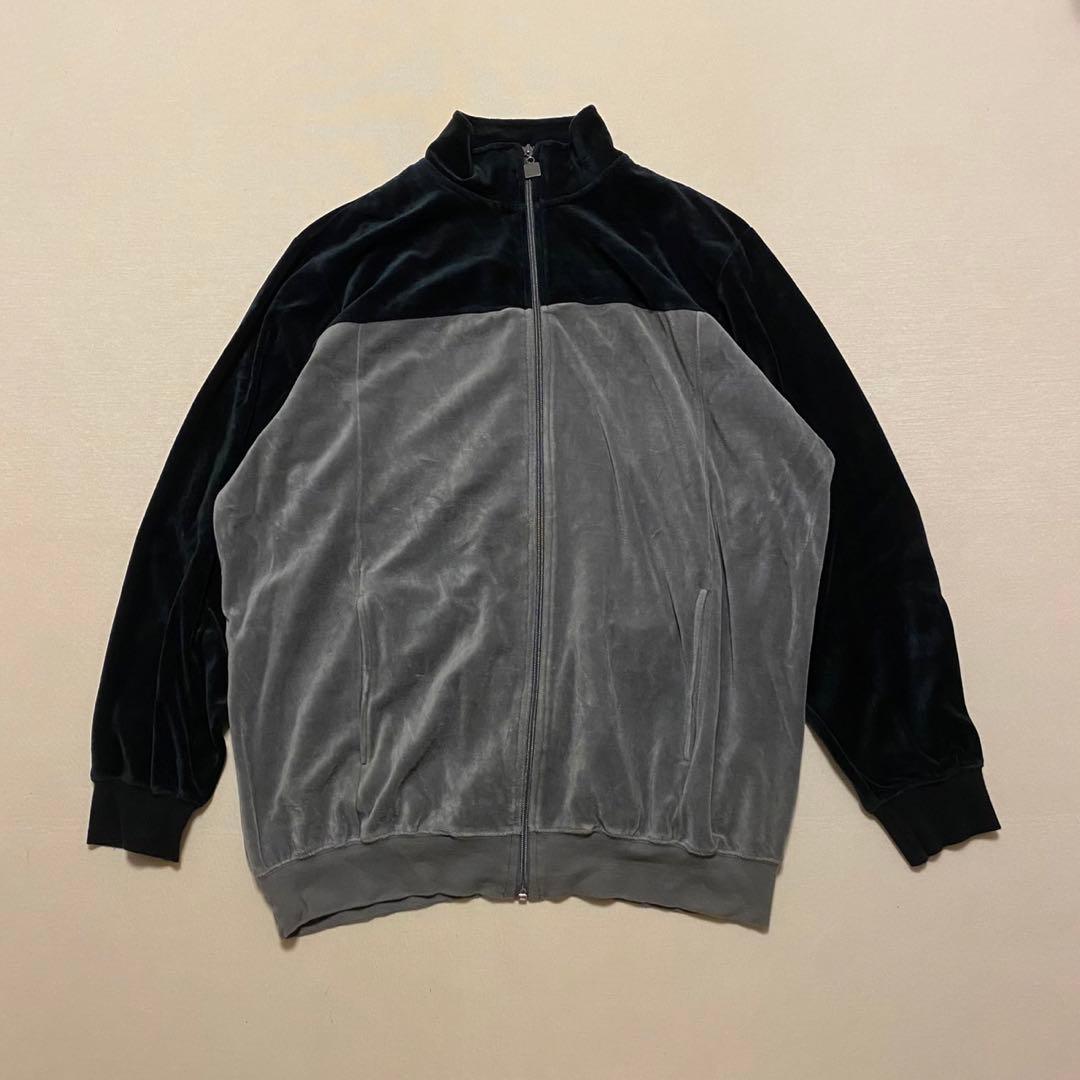 希少　king size キングサイズ　ベロア　トラックジャケット　セットアップ