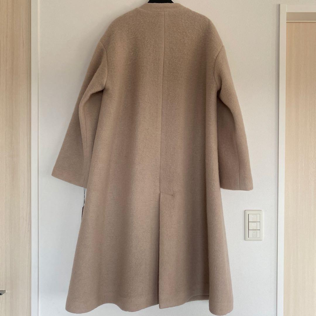 【新品タグ付き】B-chadビーチャド♡圧縮ウールロングコート38size