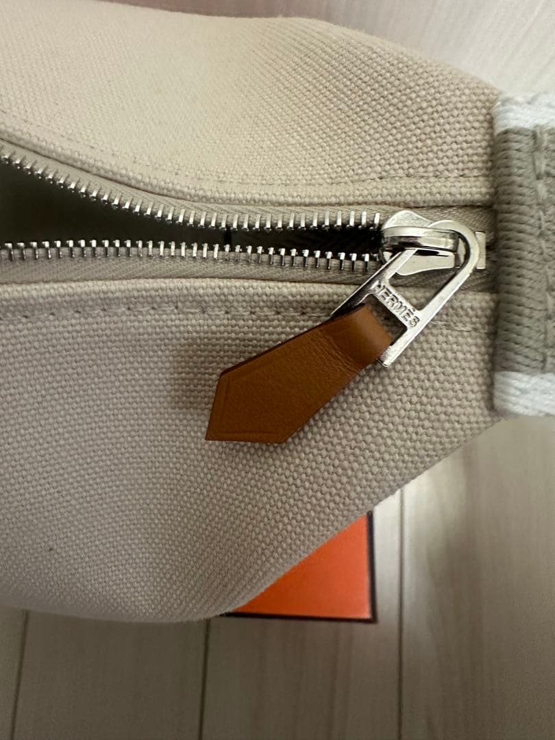 【新品未使用】HERMES ブリッドアブラックPM ナチュラル