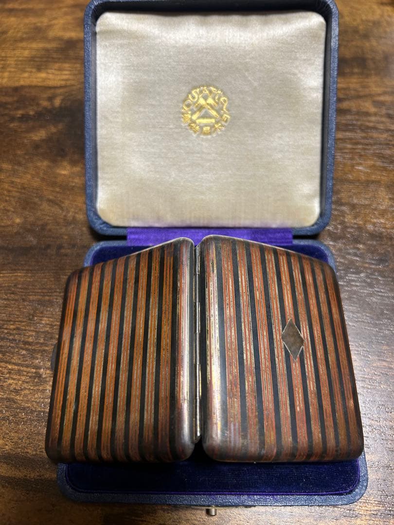 SILVER刻印　白木屋特製　紙タバコケース　ビンテージ品【超希少】