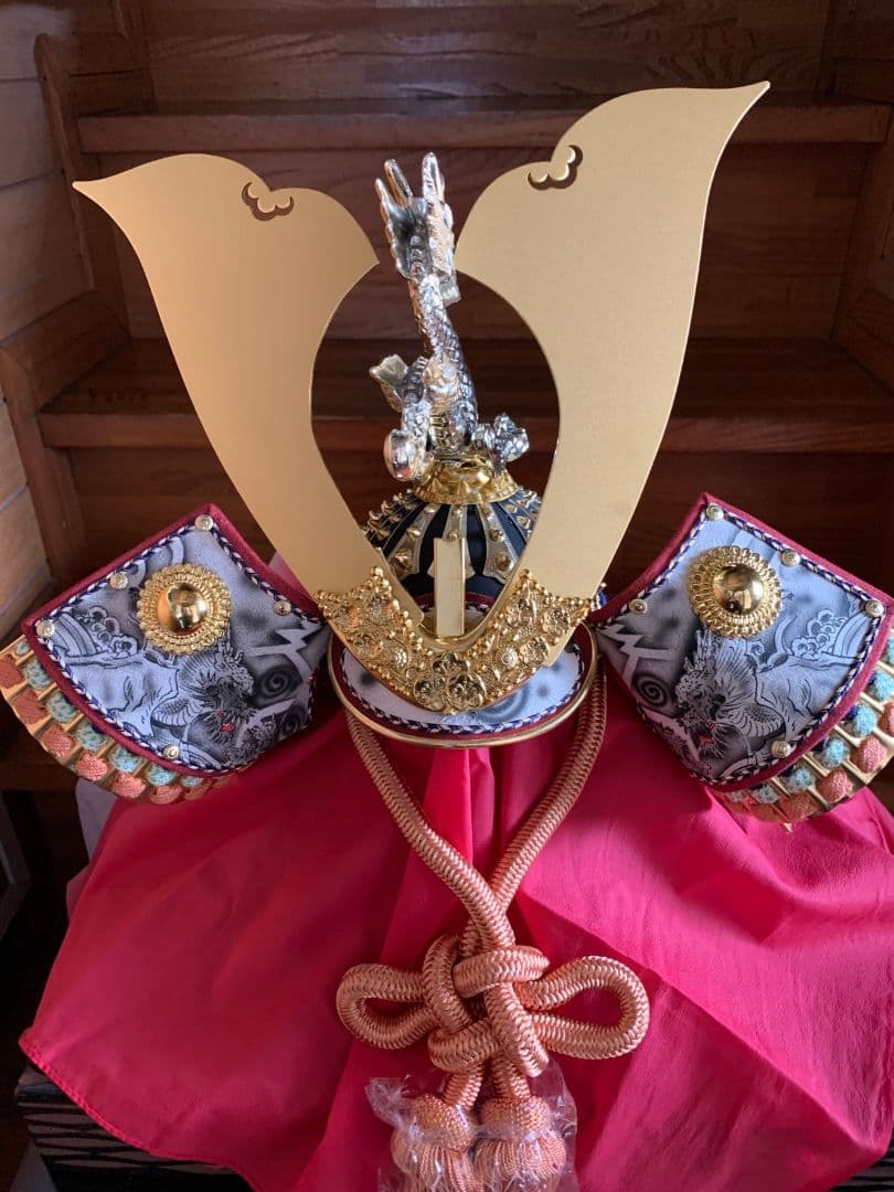 五月人形 兜飾り45年以上前の商品 アンティーク