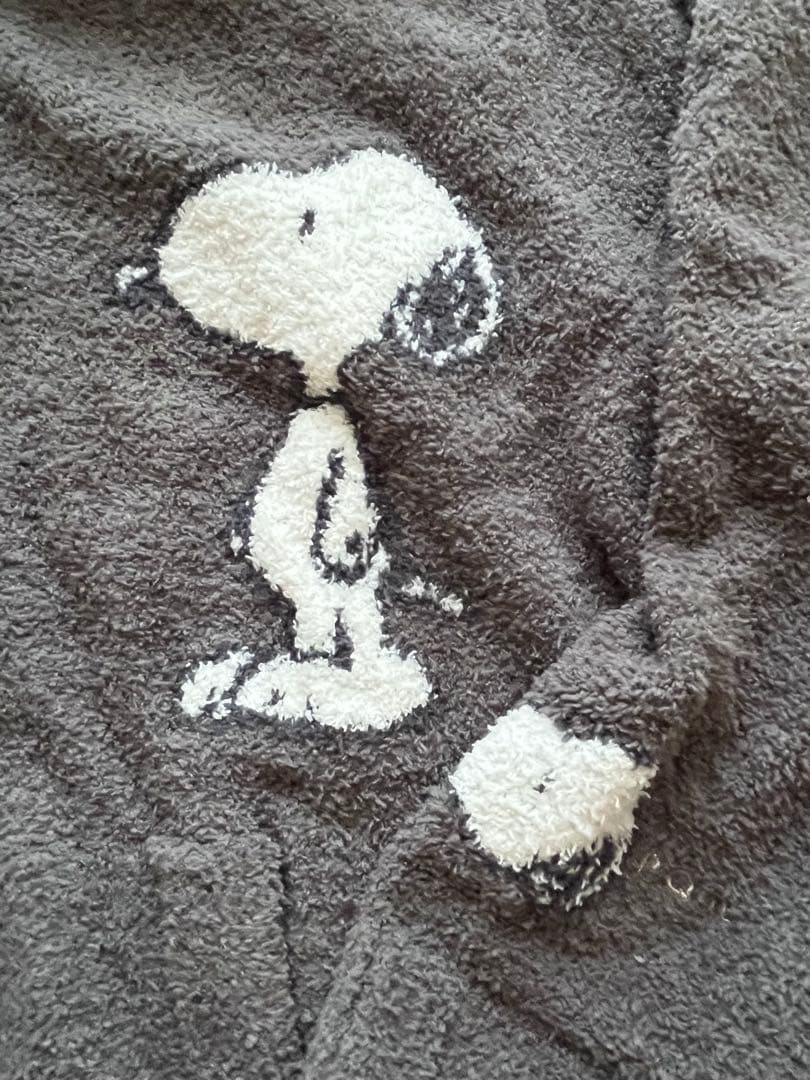 ●未使用●タグ付●ジェラートピケ　スヌーピー　パーカー　グレー