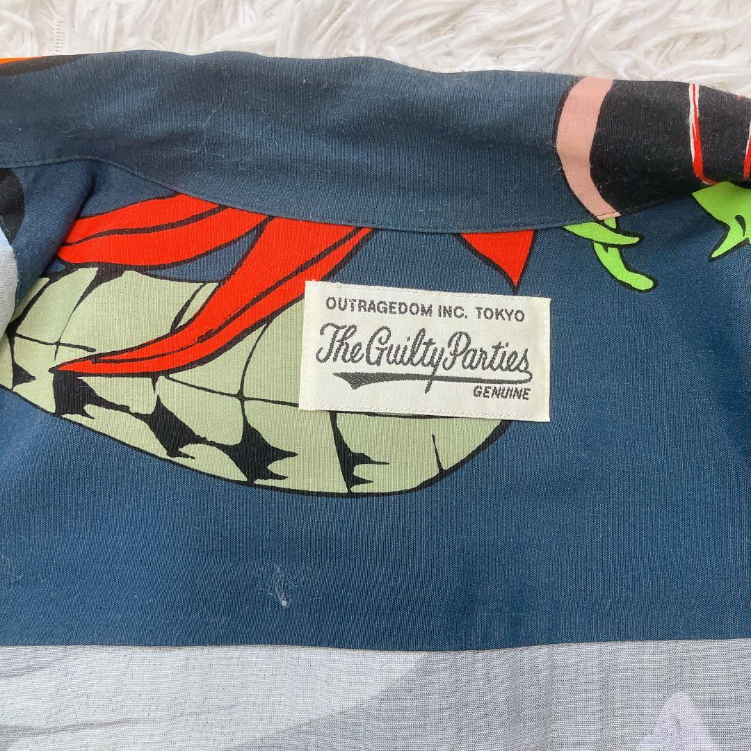 WACKO MARIA 開襟シャツ 21ss 天国東京百花図 ワコマリア アロハ