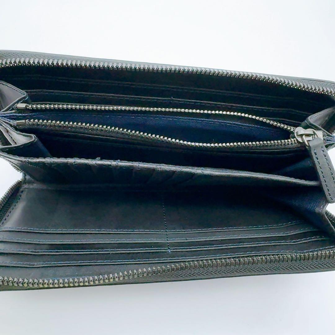 NOMADOI ニューメキシコ 長財布 黒 新品 レザー バンダナ型押し