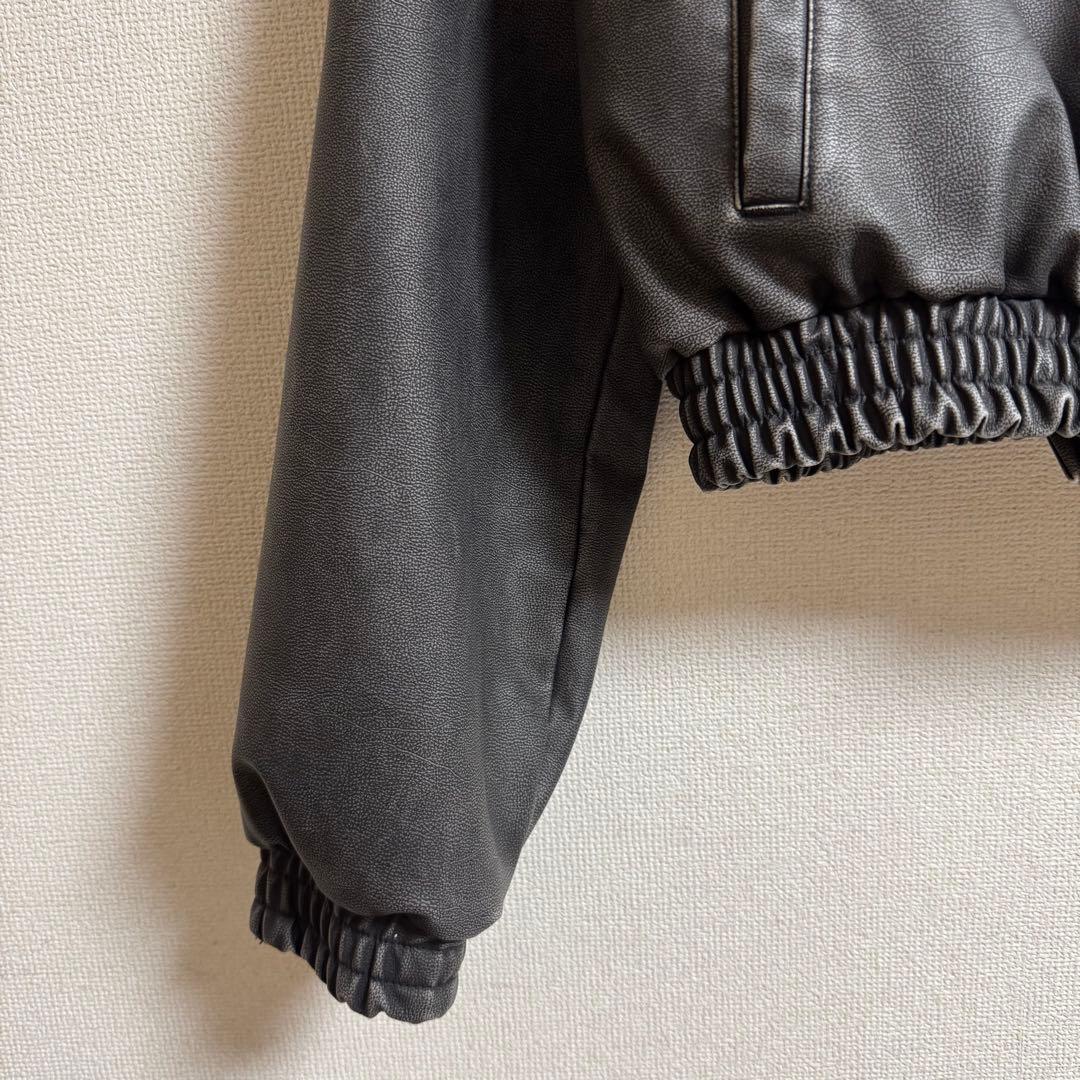 Darich アンティークレザージャケット プリーツショートパンツ セットアップ