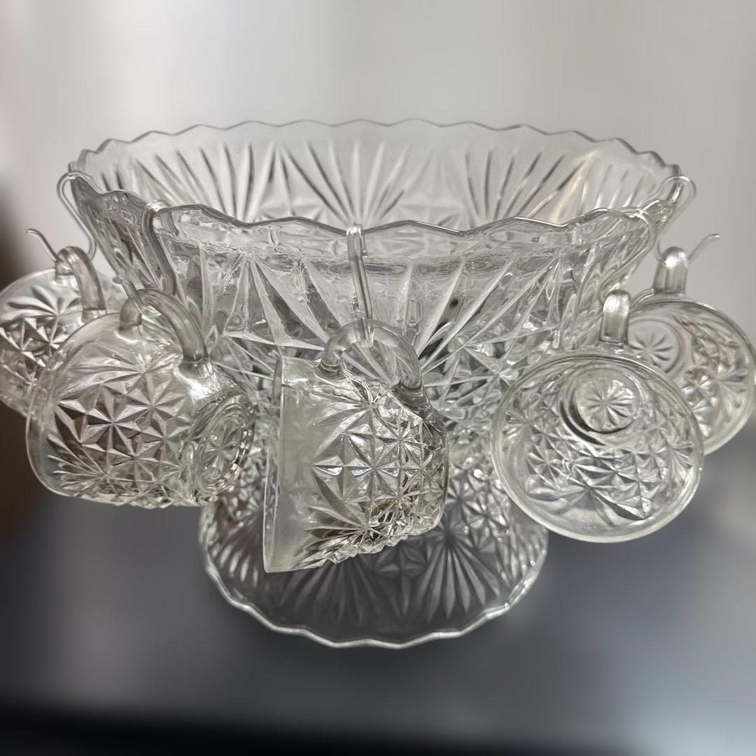 ANCHOR HOCKING社のPUNCH ボウルセット　ARLINGTON27