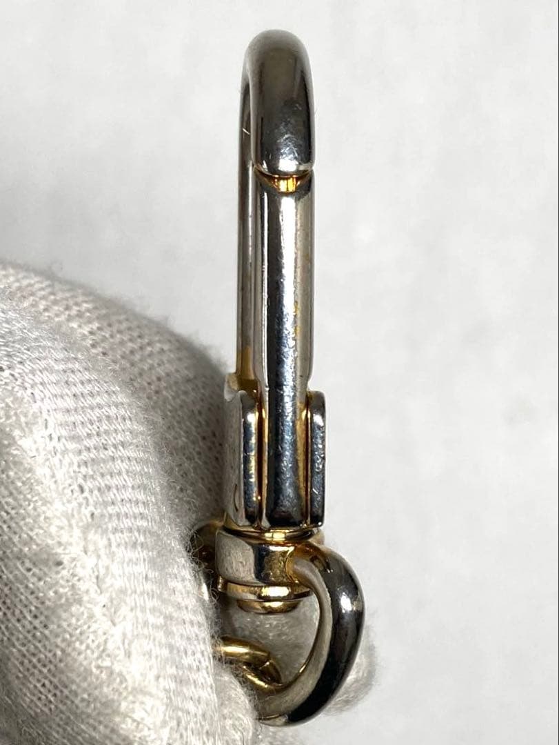 ルイヴィトン　ポルトクレ　LV ファセット　キーホルダー　チャーム　箱付き