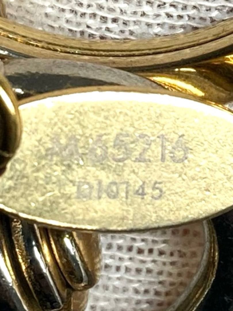 ルイヴィトン　ポルトクレ　LV ファセット　キーホルダー　チャーム　箱付き