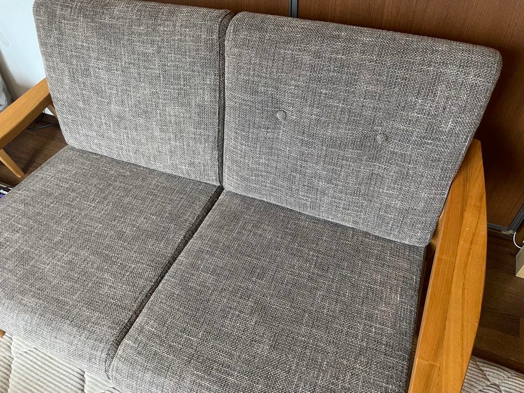 Re:CENO 2人掛けソファ　Henry ブラウン