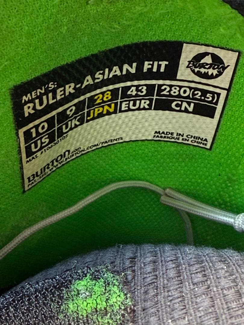 Burton Ruler スノーボードブーツ サイズ10