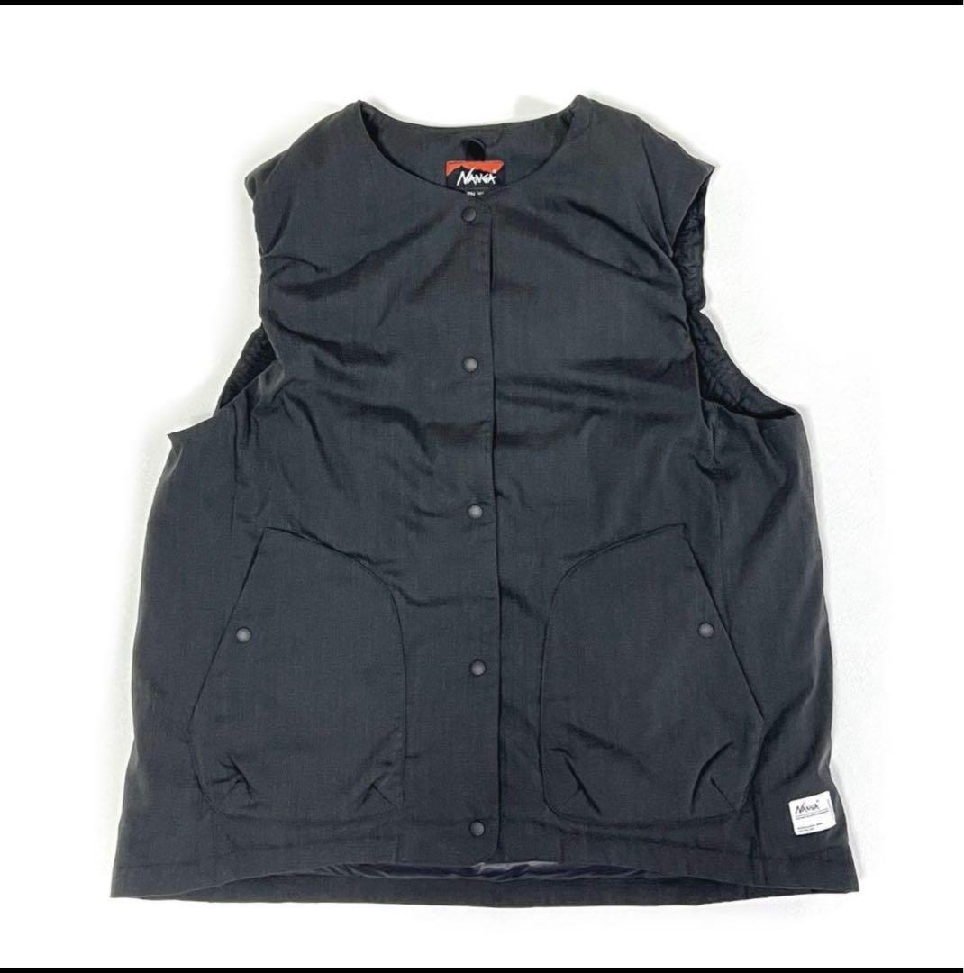 値下げしました‼️ナンガ タキビダウンベスト グレー L ‼️ほぼ未使用