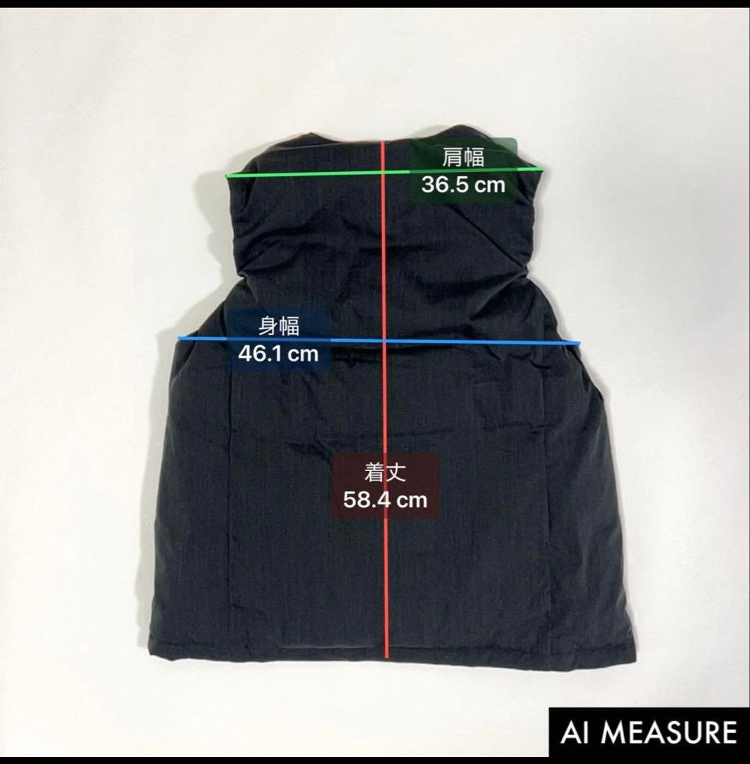 値下げしました‼️ナンガ タキビダウンベスト グレー L ‼️ほぼ未使用