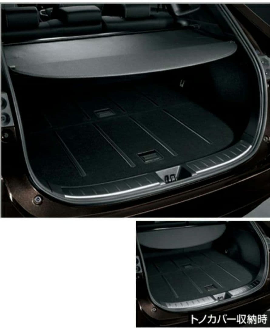 【純正】トノカバー ブラック　ハリアー60系前期