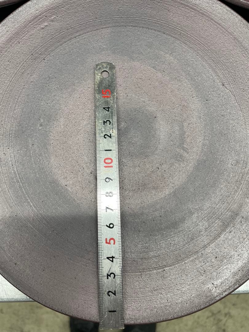 二階堂明弘さん　錆器プレート