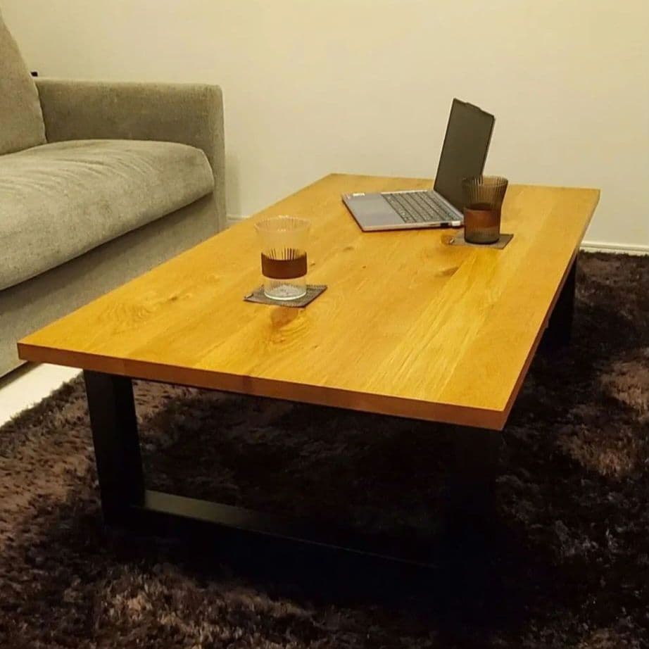 リビングハウス at will センターテーブル 無垢材 W120 メンテ済み