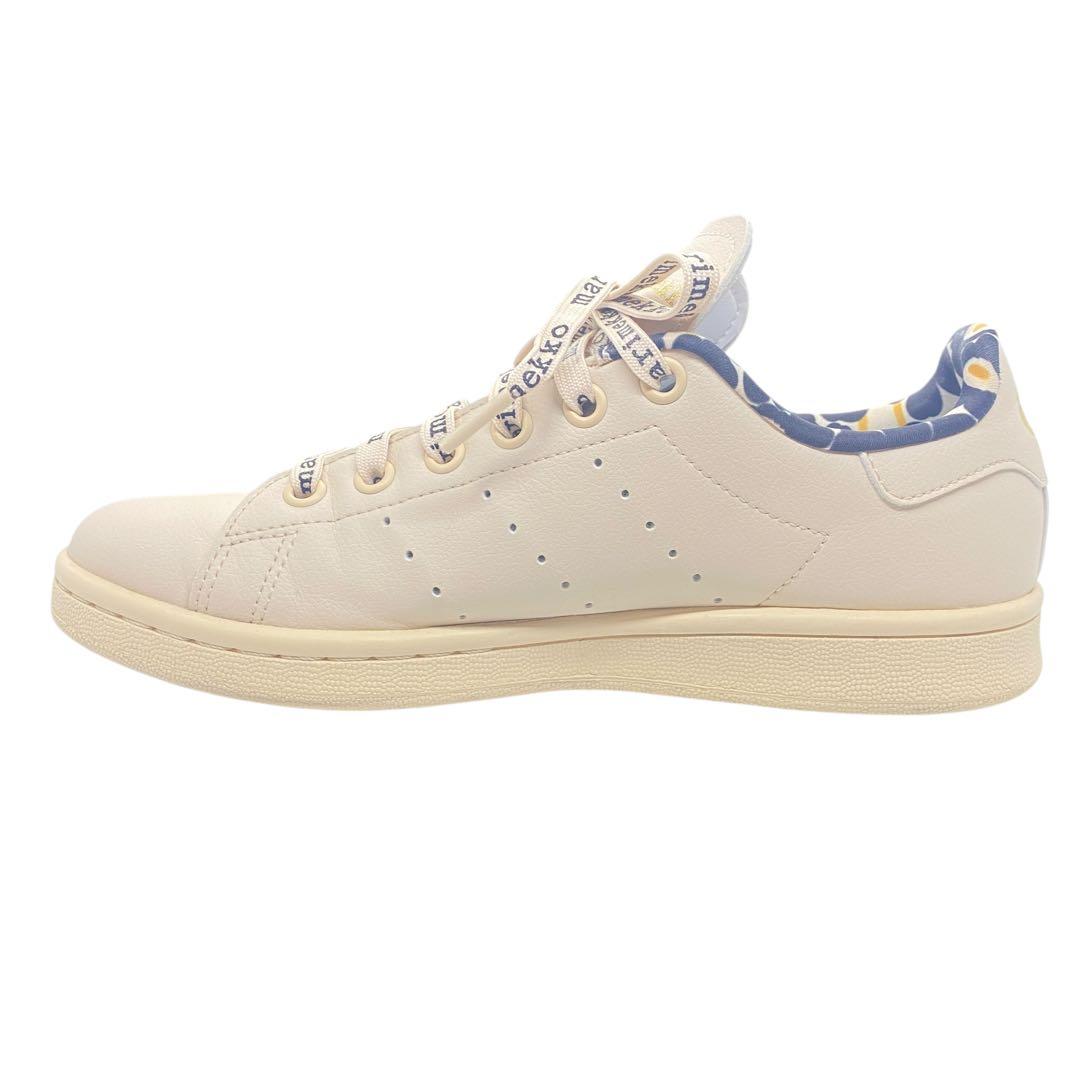 アディダス マリメッコ コラボ　23cm スタンスミス スニーカー ベージュ