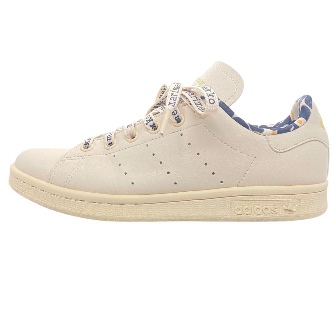 アディダス マリメッコ コラボ　23cm スタンスミス スニーカー ベージュ