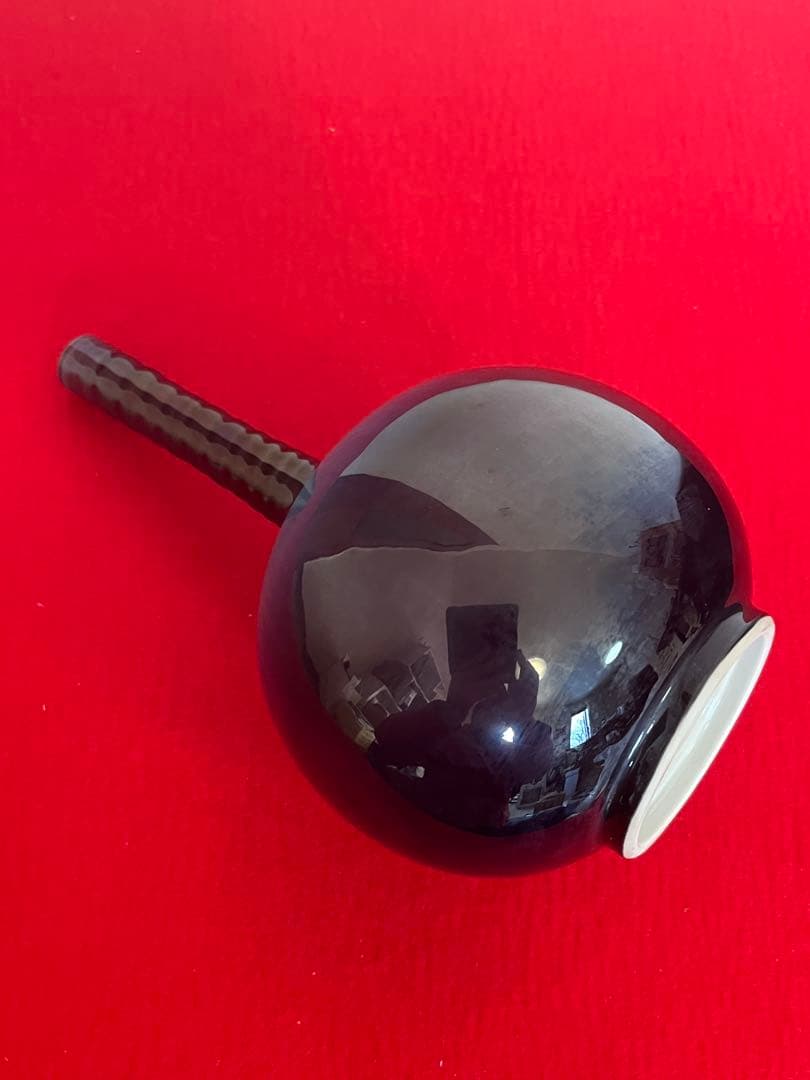 人間国宝  九谷焼  徳田八十吉（正彦銘） 彩釉 花入 T305 鶴首 花瓶