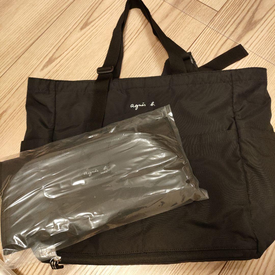 agnès b. 2way マザーズバッグ おむつ替えシートのみ未使用品