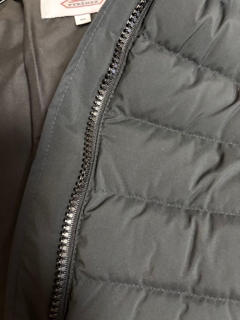 【美品】PYRENEX レディース ダウンコート HWS006 ブラック