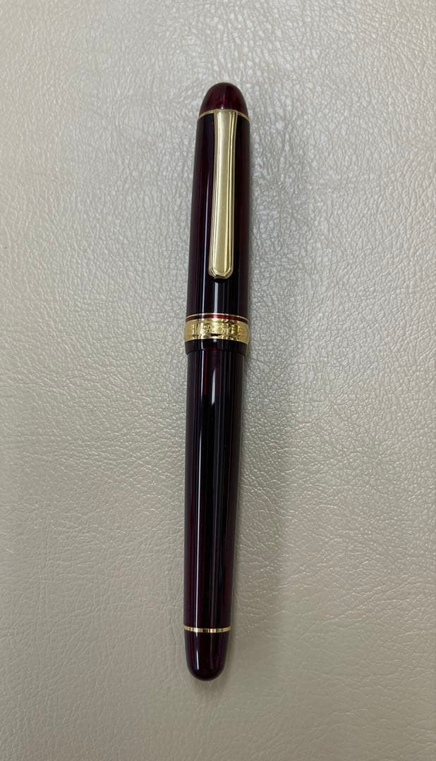 プラチナ　万年筆　#3776センチュリー　ブルゴーニュ