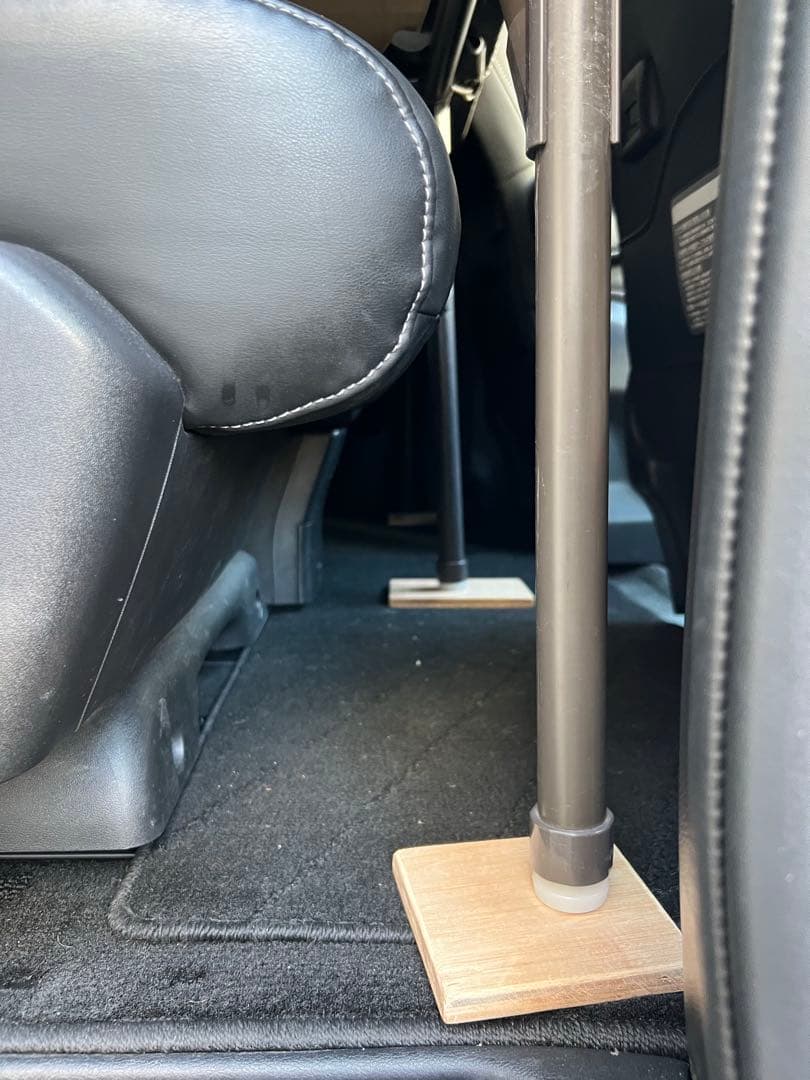 セレナc27ハンドメイド車中泊ベッド。