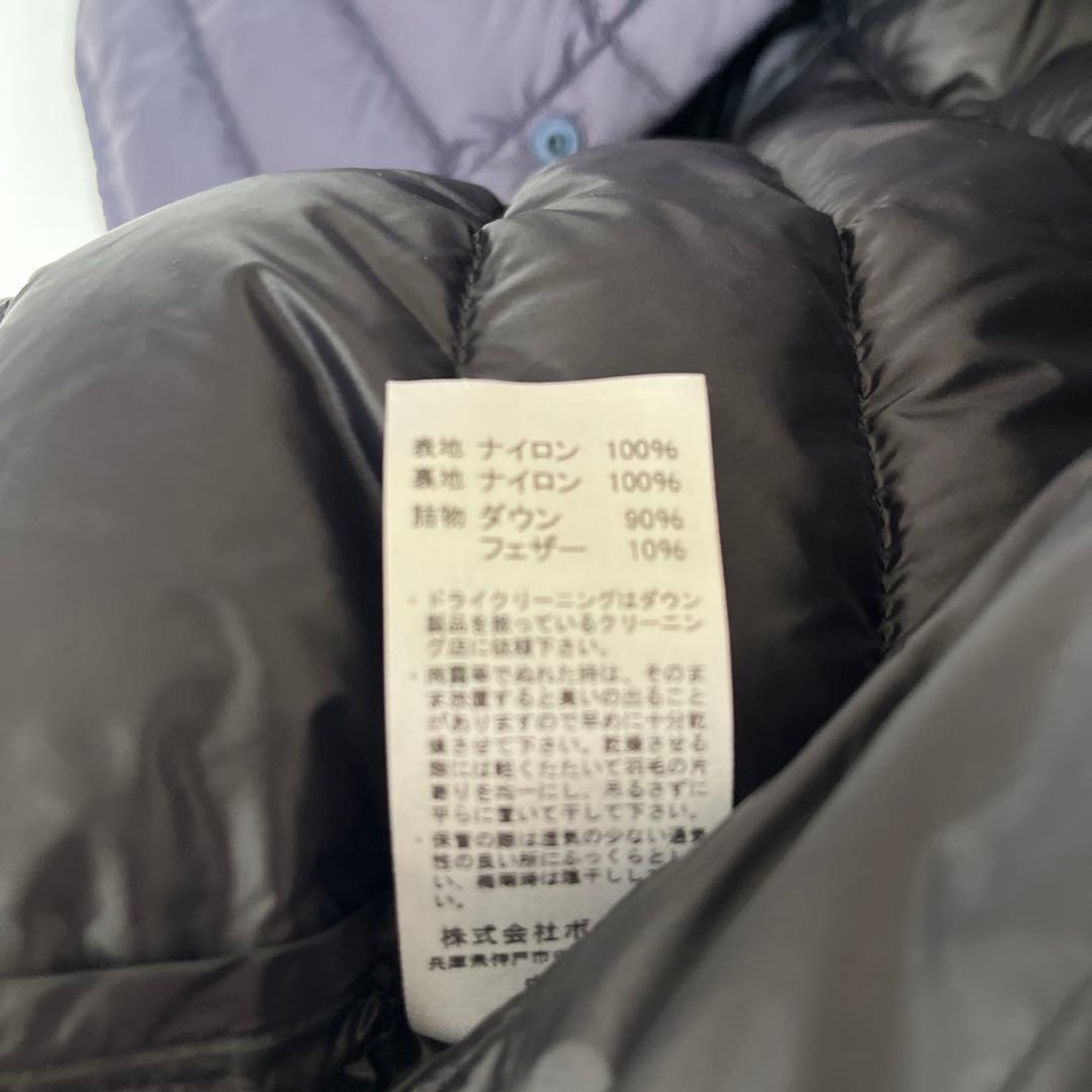 DANTON ネイビー　ダウンベスト36