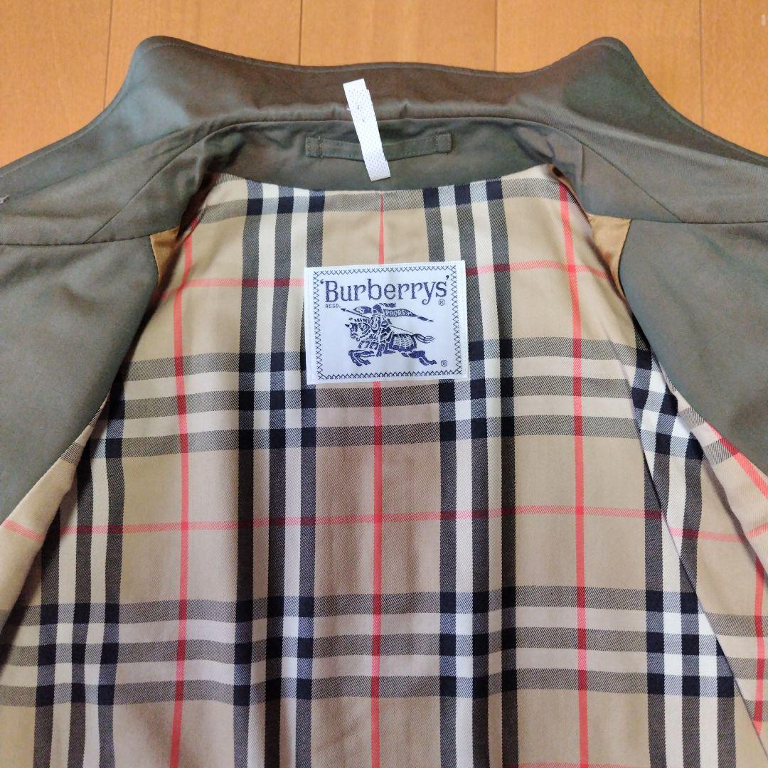 BURBERRY バーバリー ステンカラーコート 玉虫色 ミドル ロング 白タグ