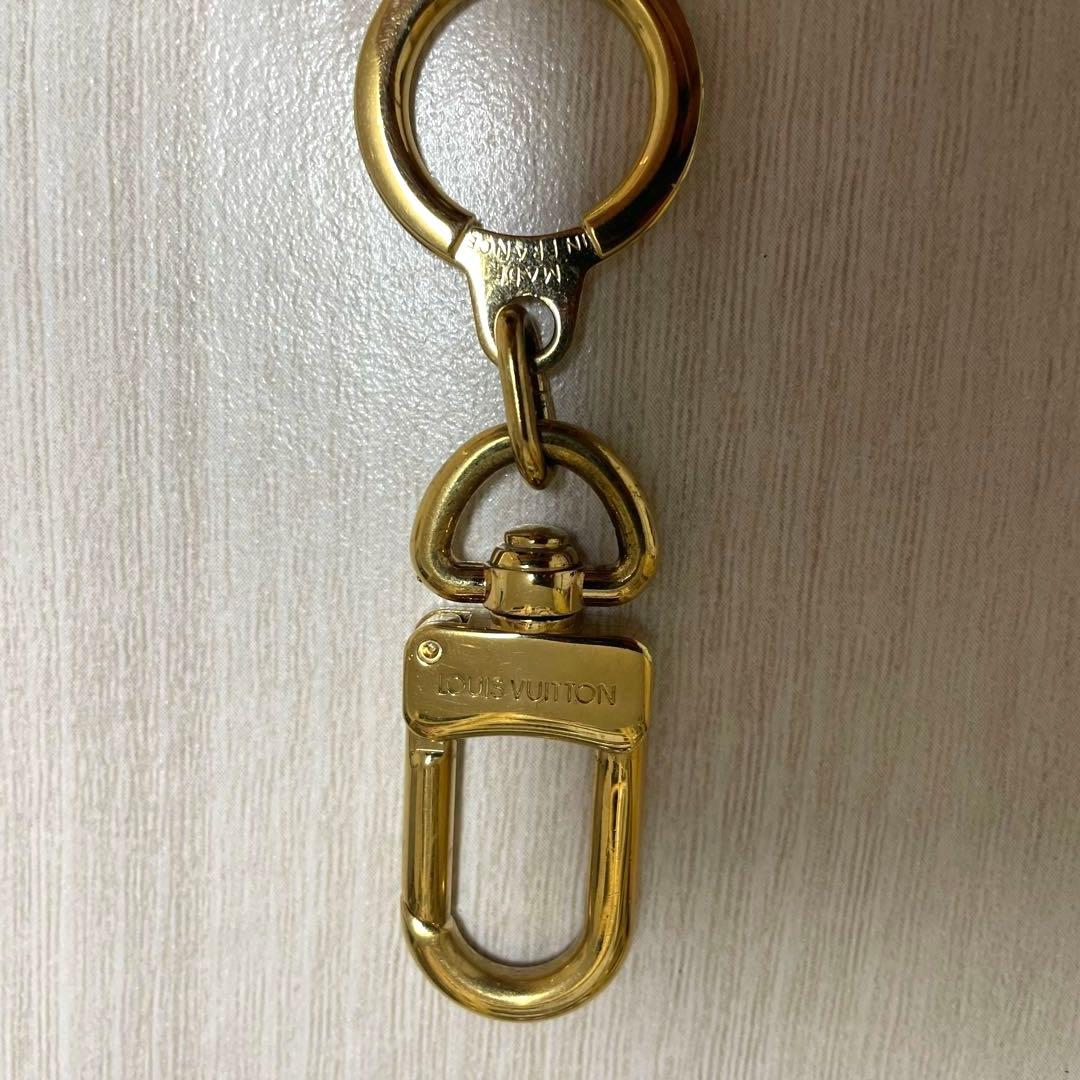 Louis Vuitton ルイヴィトン ゴールドカラー キーホルダー