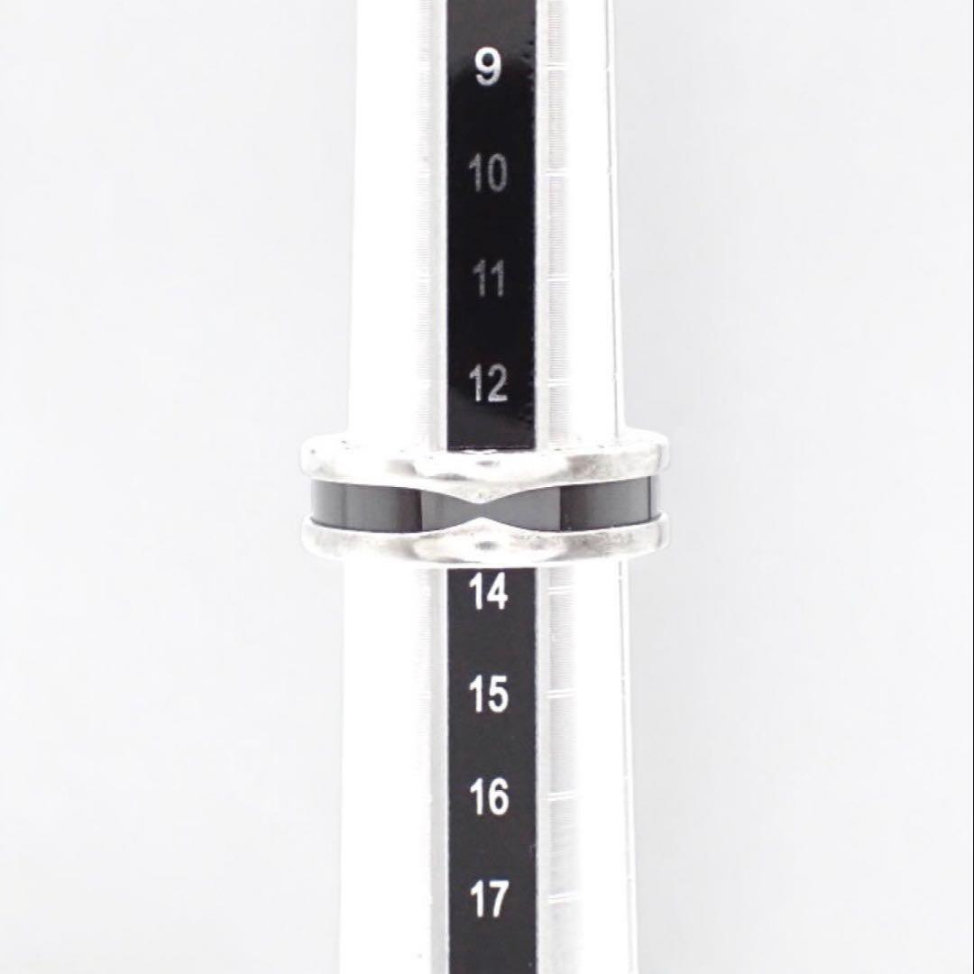 Bulgariシルバーリング Bzero-1 セーブザチルドレンサイズ54