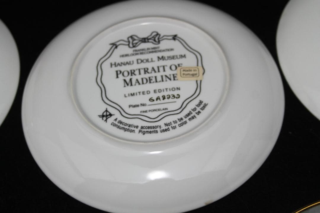 4枚まとめて☆アンティーク ビスクドール プレート ◎高品質