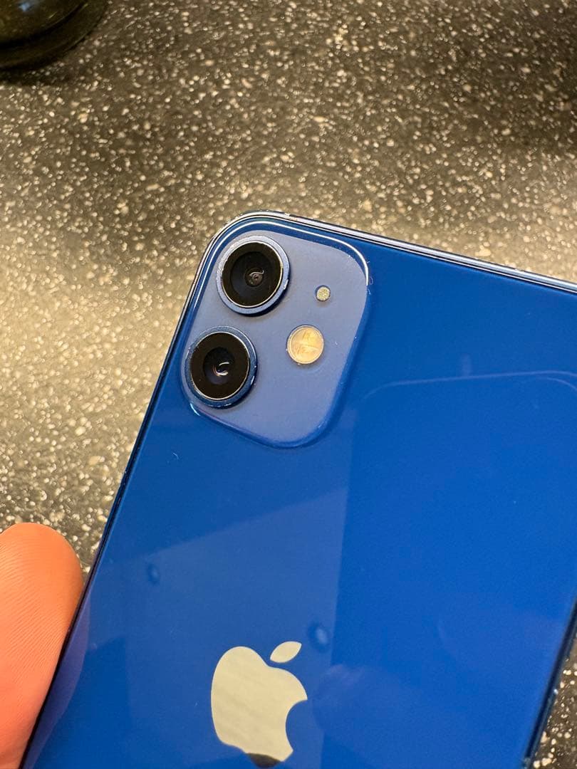 iPhone 12 【ブルー、128GB、正常稼働確認済】