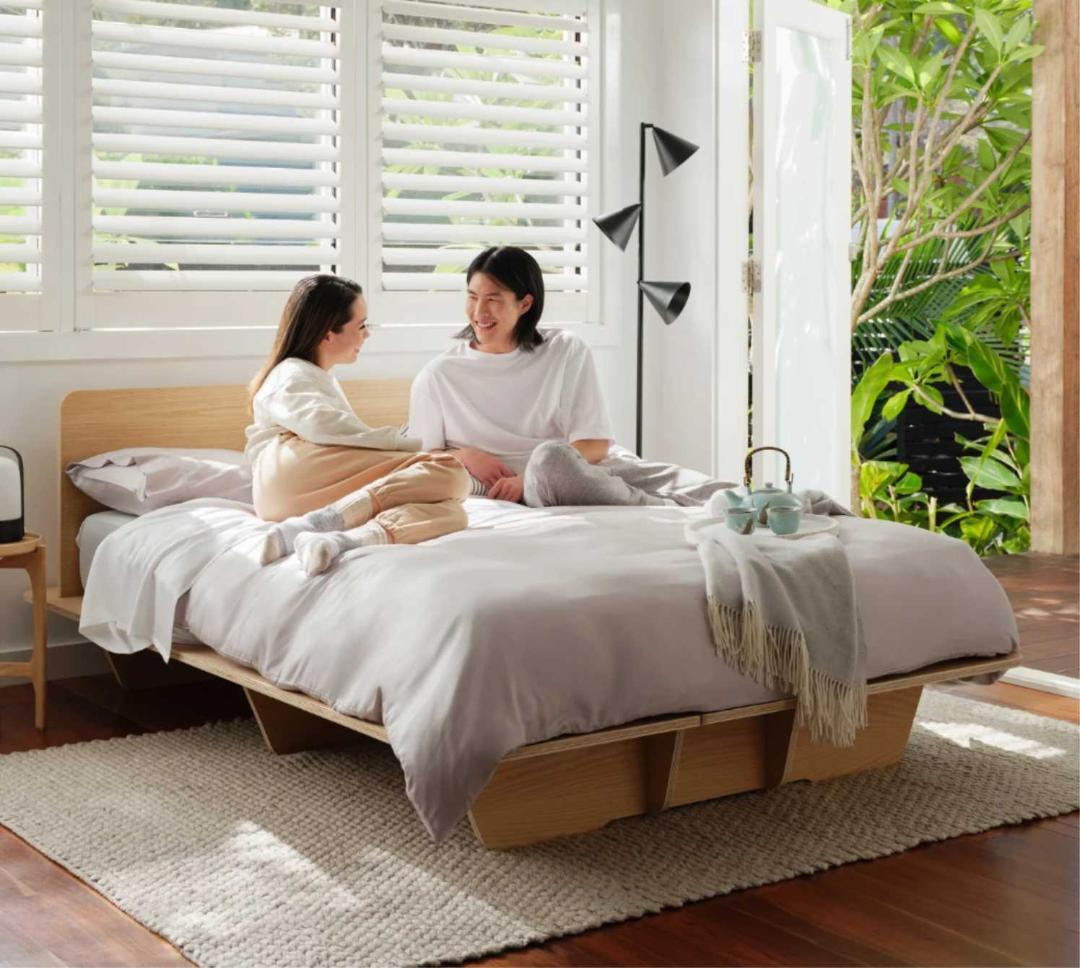 【6】⭕️koala コアラ ベッドフレーム クイーン✅ 地域限定無料配送