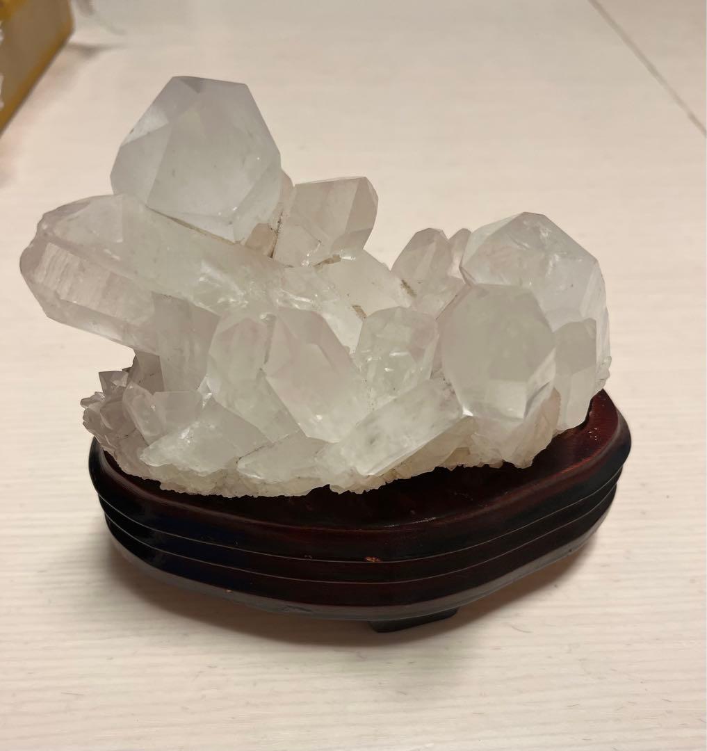 水晶 クラスター 鉱石 鉱物 原石