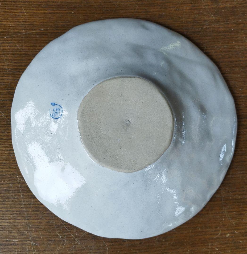 【新品・未使用】工房ゆずりは　花友禅　パスタ皿　カレー皿　陶器　食器　料理