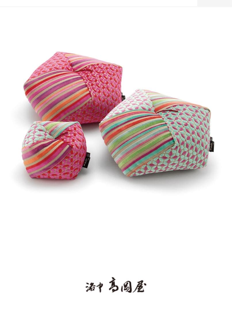 洛中高岡屋×CASAMANCEおじゃみ座布団 こじゃみ３点セット57200円相当