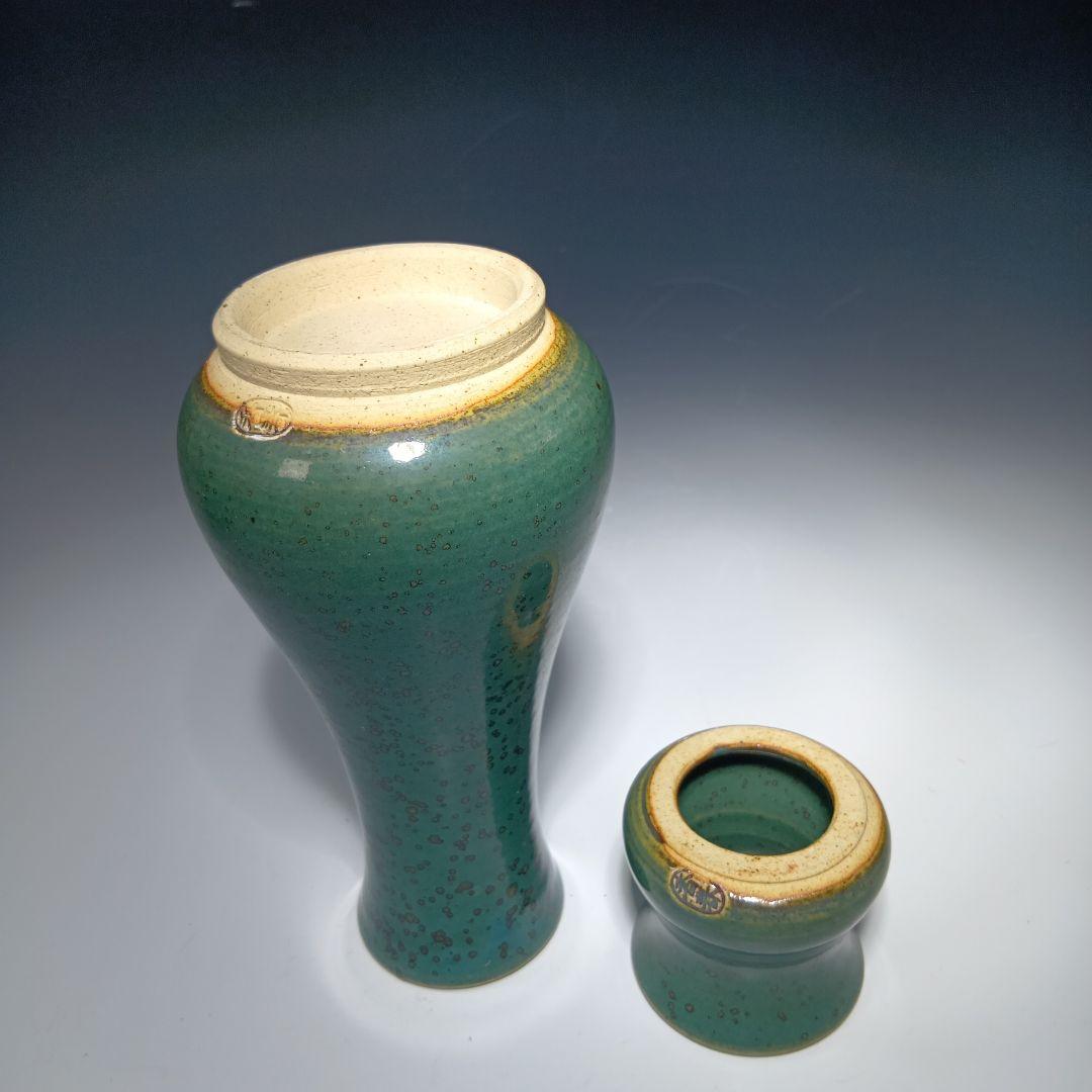 値下げ茶道具　上野焼　香春作　皆具一式