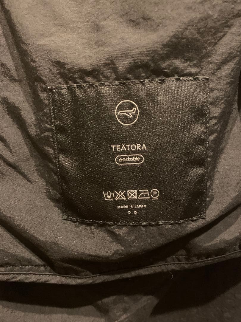 teatora device coat packable テアトラデバイスコート