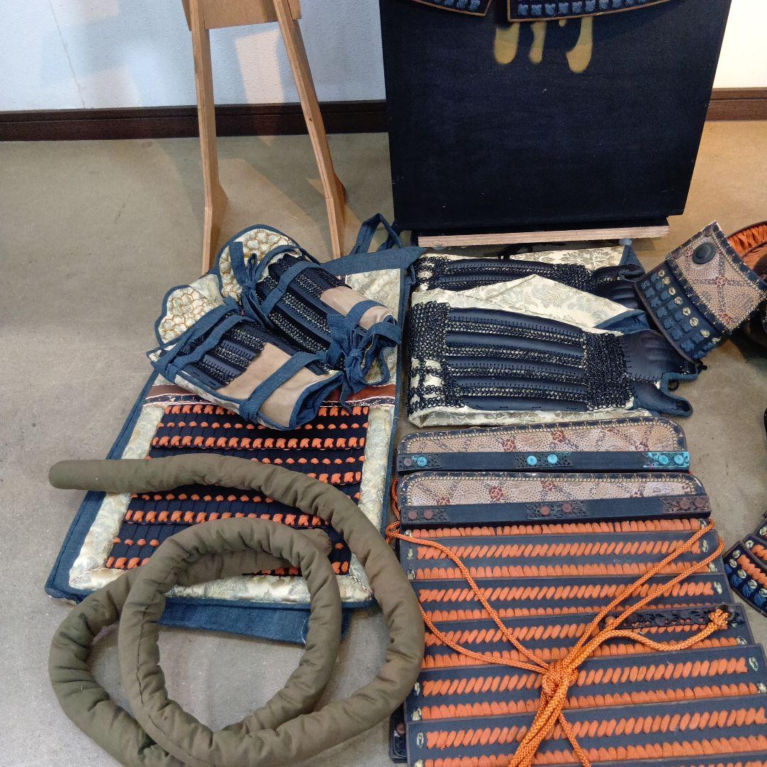 値下げ！等身大　鎧兜一式　飾り付けた状態　 173センチ　着用可能