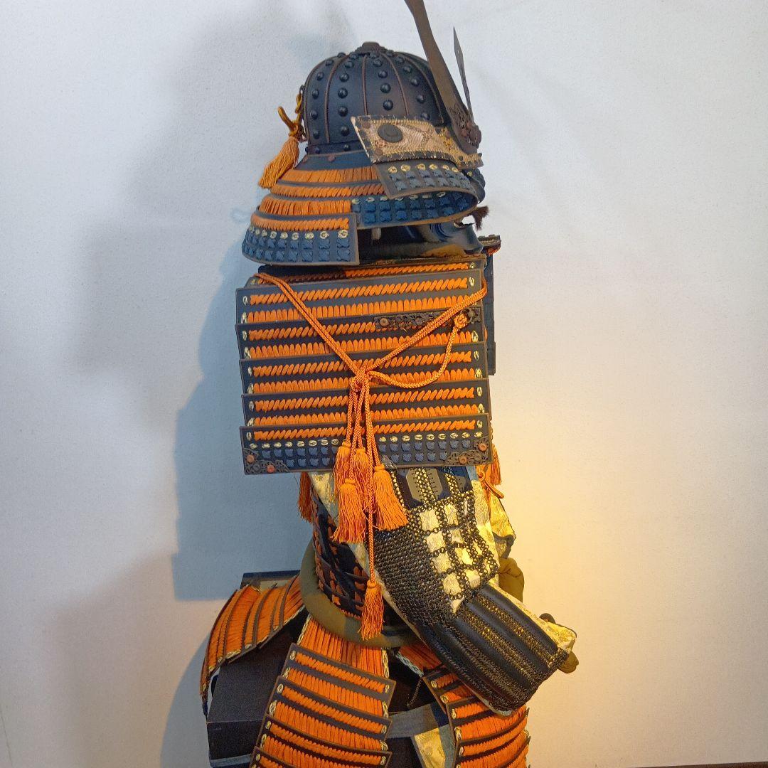 値下げ！等身大　鎧兜一式　飾り付けた状態　 173センチ　着用可能