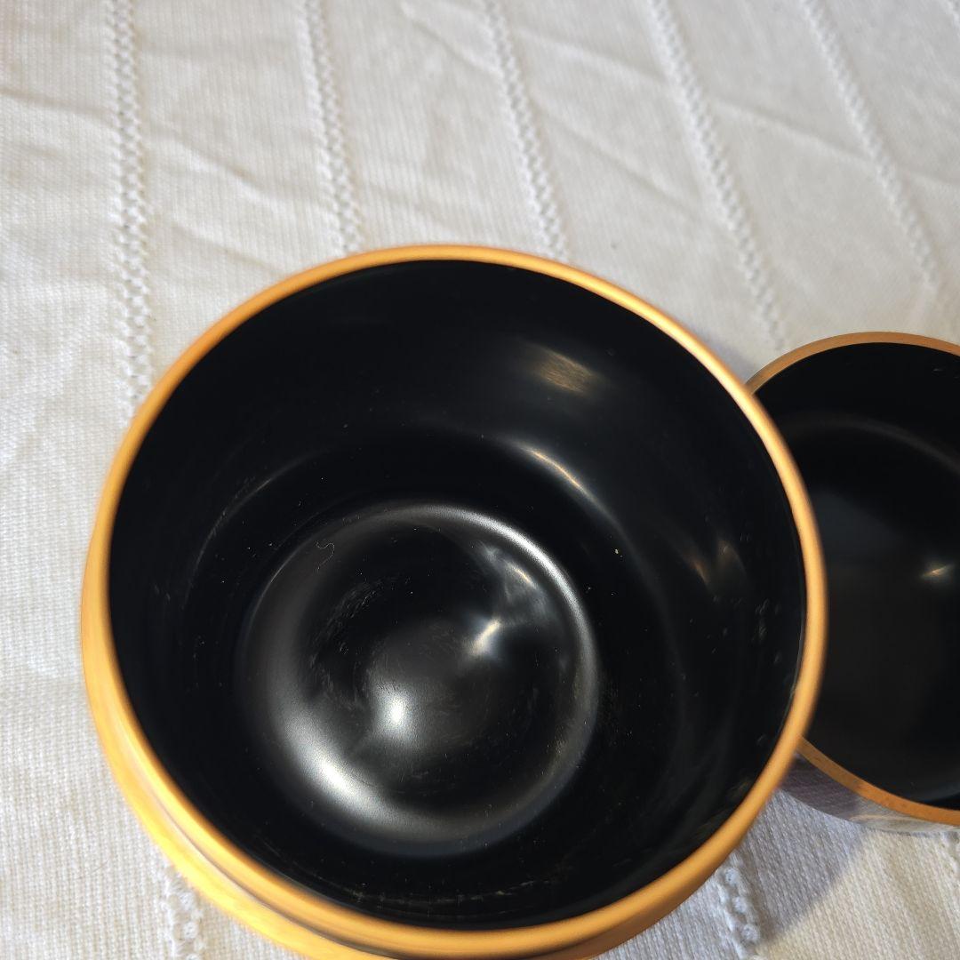 鈴木松栄作 四季七宝蒔絵 竹大棗 共箱