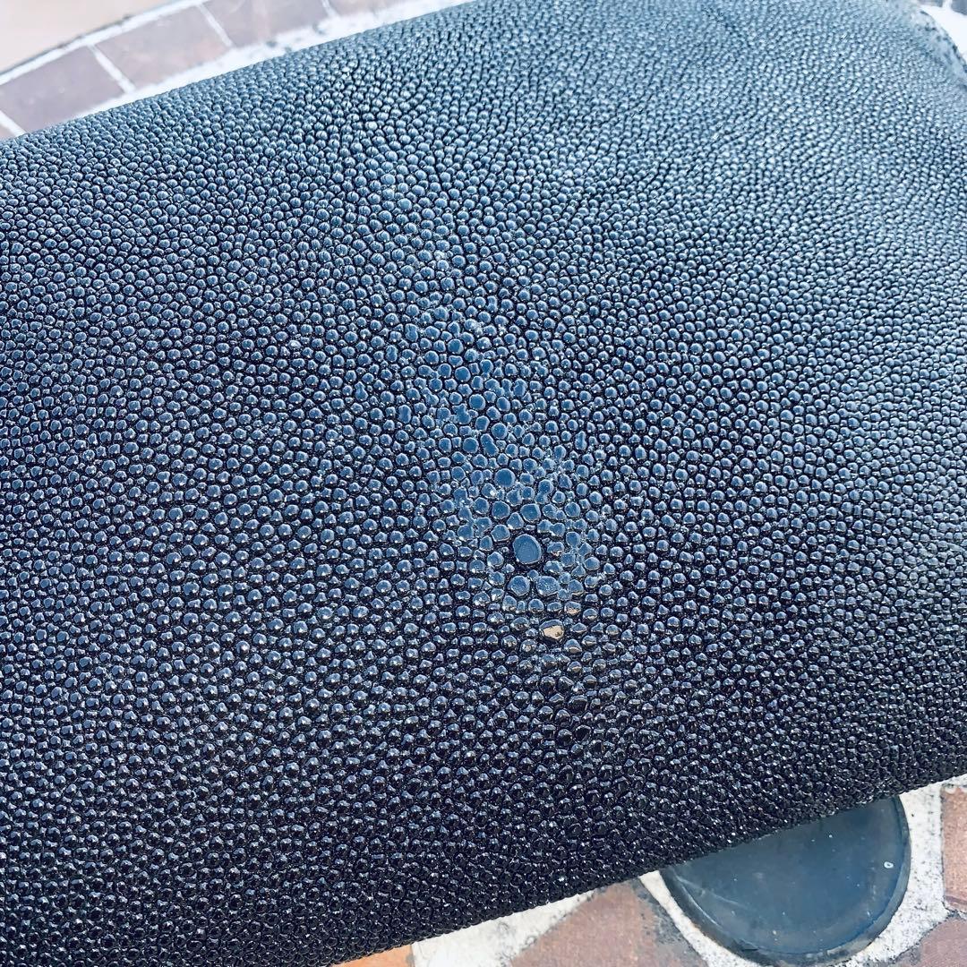 23) エイ革 鮫革 鮫皮 stingray ガルーシャ スティングレイ