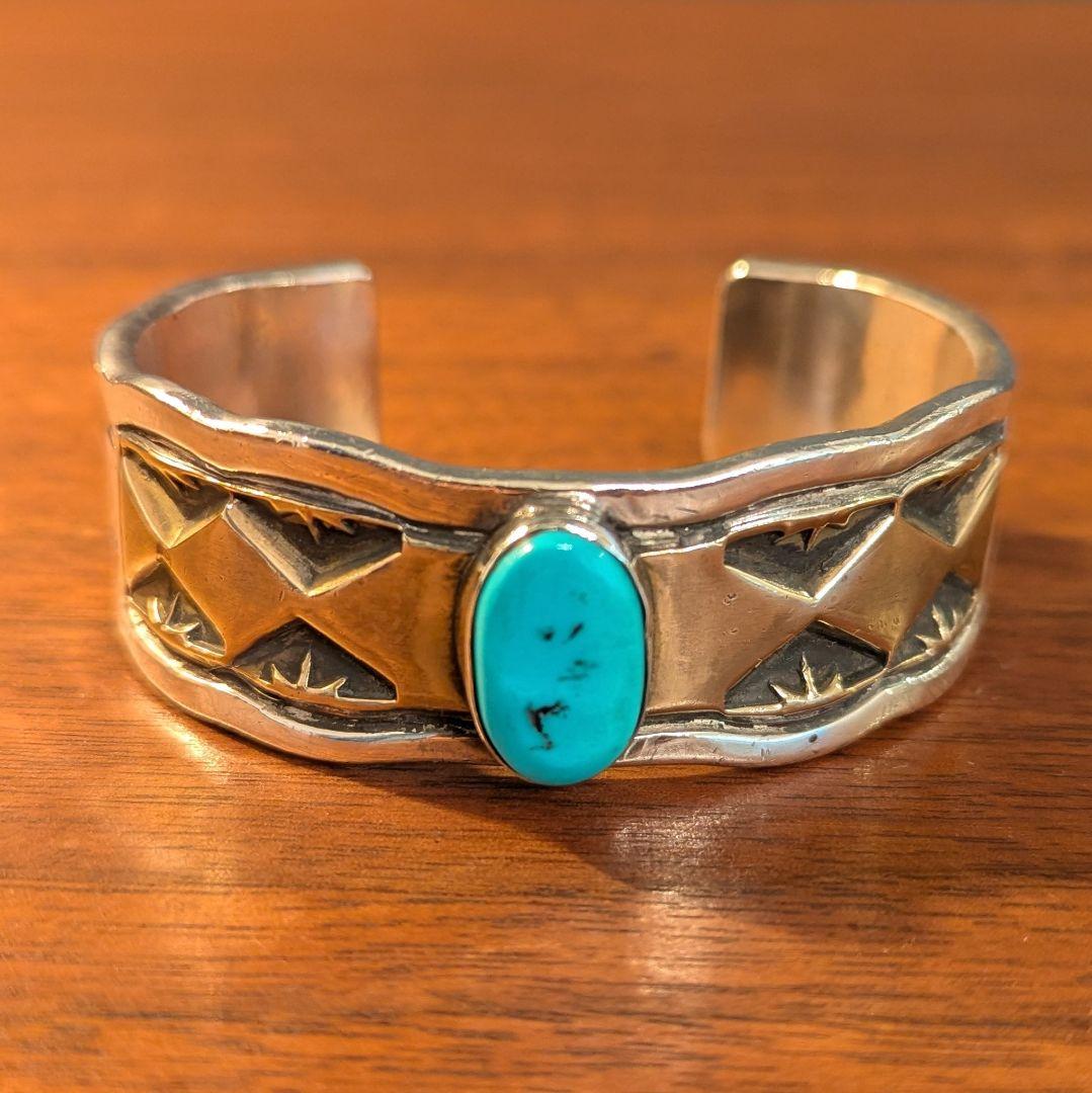 BIGHAND ビッグハンド ターコイズバングル A BOMBER