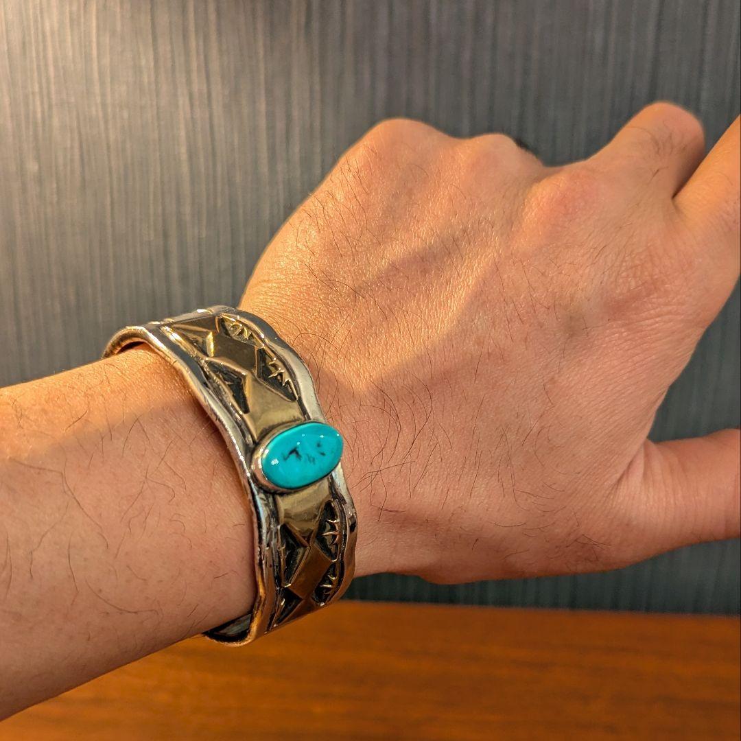 BIGHAND ビッグハンド ターコイズバングル A BOMBER