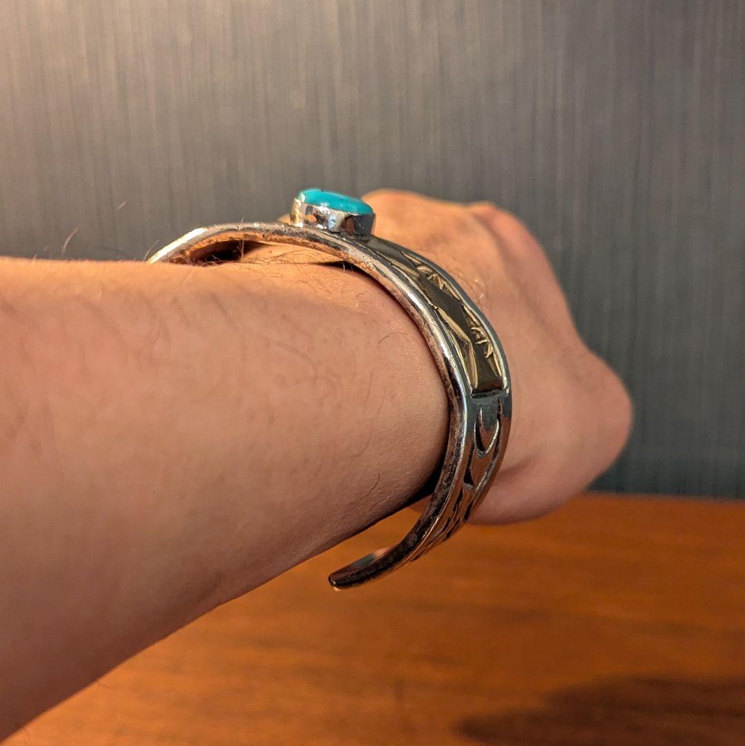 BIGHAND ビッグハンド ターコイズバングル A BOMBER