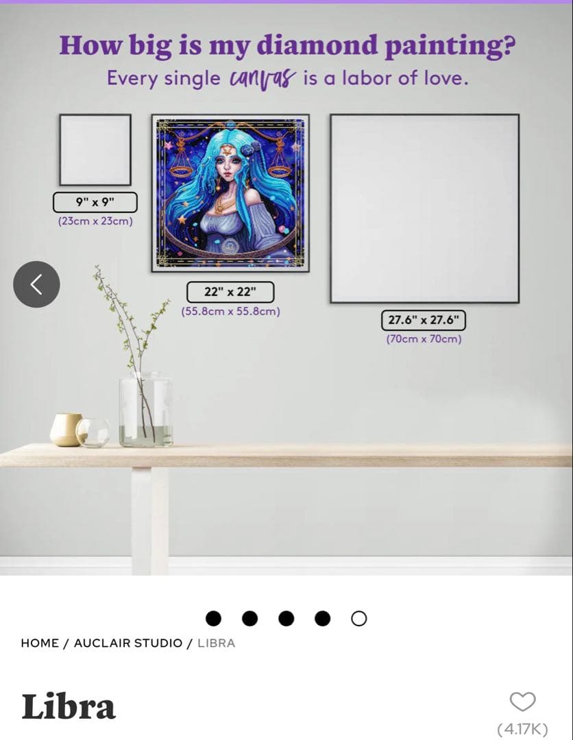 DAC ダイヤモンドアートクラブLibra - AS