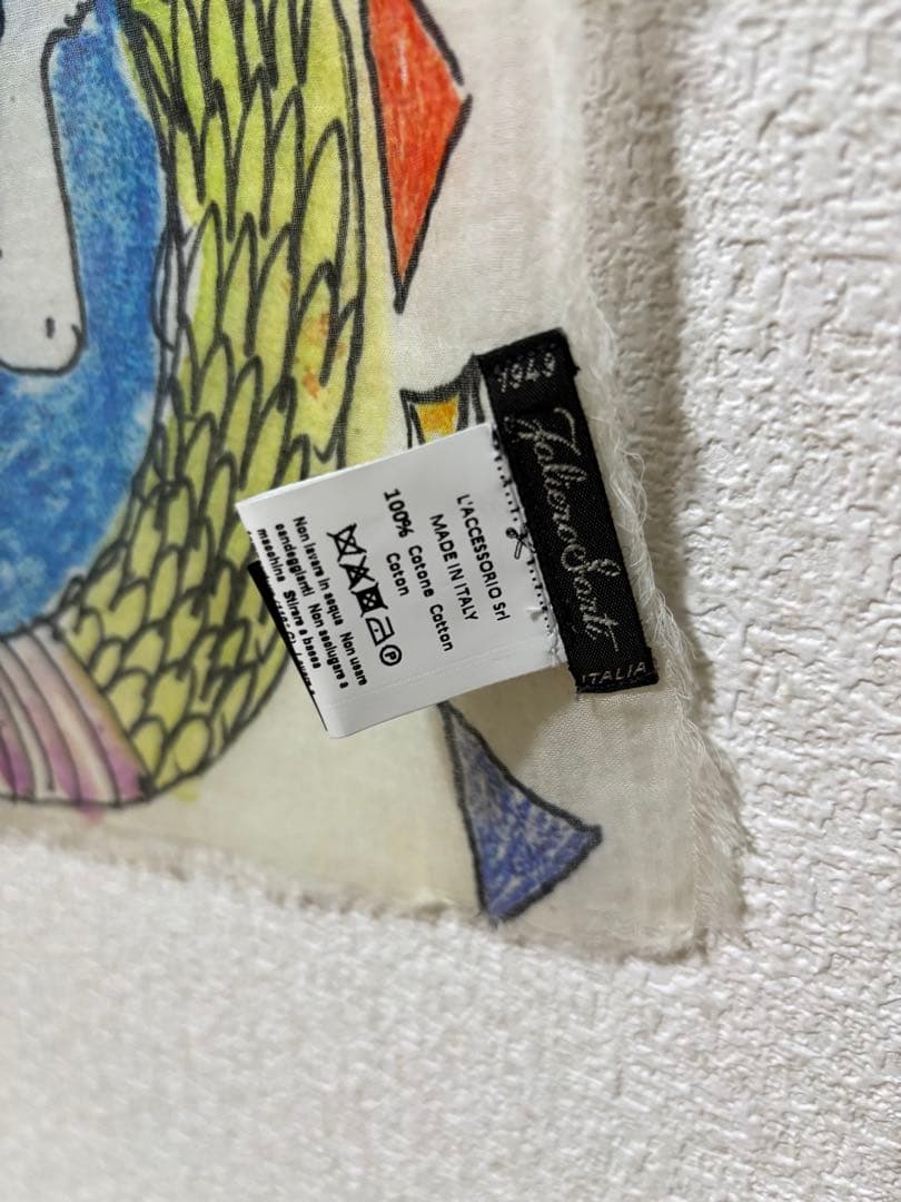 Faliero Sarti ファリエロ　サルティ 大判ストール